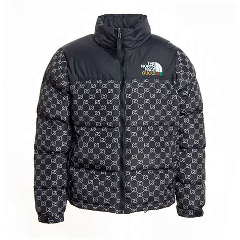 doudoune gucci north face noir|gucci north face collection.